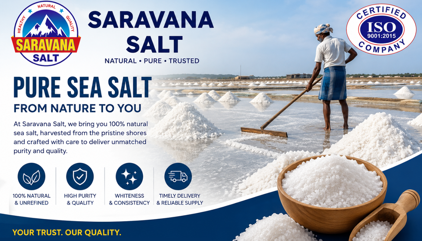 Why Tuticorin is Famous for Sea Salt Manufacturing in India